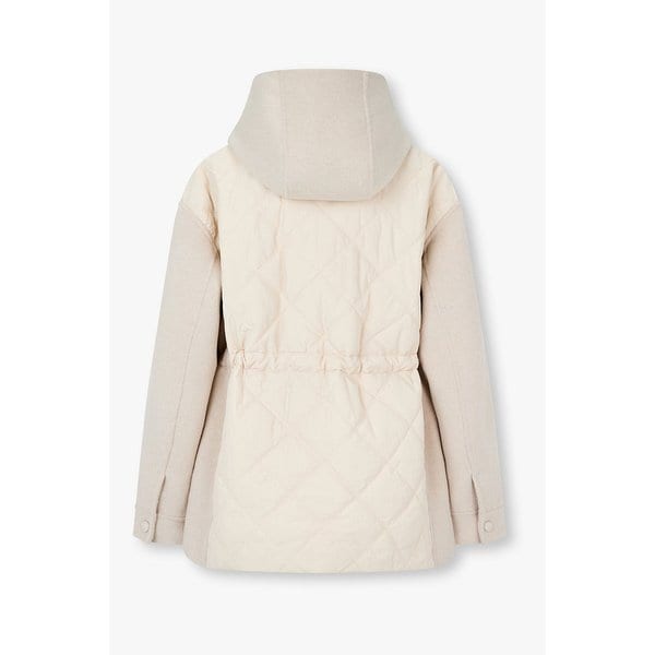 울 블렌드 후디 패딩 점퍼 7156120001106