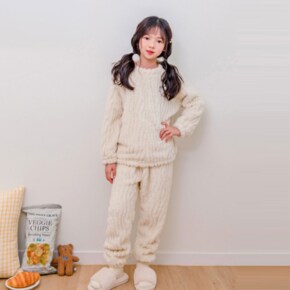 [F198]플리스파자마세트