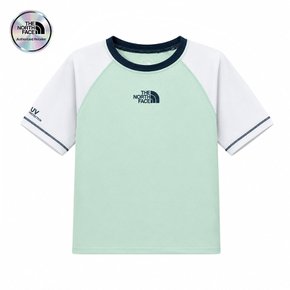 [노스페이스 키즈 공식] 키즈 서프 반팔 티 NT7US18T_IGR