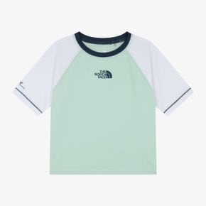 [노스페이스 키즈 공식] 키즈 서프 반팔 티 NT7US18T_IGR