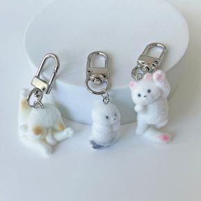 쪼꼬미수달냥키링 동물 열쇠고리 가방장식 에어팟_P376985977