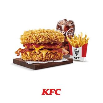 KFC 징거더블다운세트
