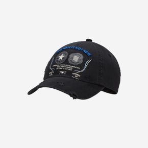 컨버스 x 아더에러 베이스볼 캡 블랙 Converse x Ader Error Baseball Cap Black