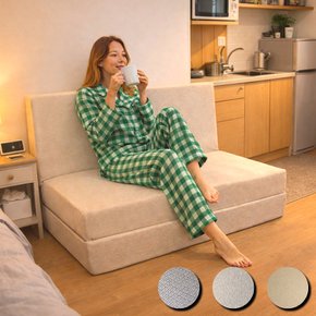 단단한 3단접이식 소파베드 토퍼 매트리스 SS 하드 쿠션 15cm