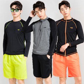 래쉬가드 래시 레쉬 비치웨어 빅사이즈 커플 여성 집업 긴팔반팔 비치바지 수영복 상의하의