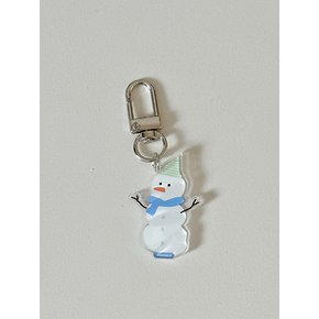 Winter snowman Key ring