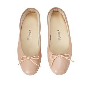 Porselli Leather Flat shoes_Nude