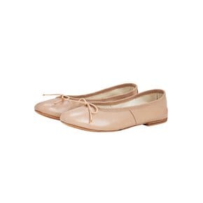 Porselli Leather Flat shoes_Nude