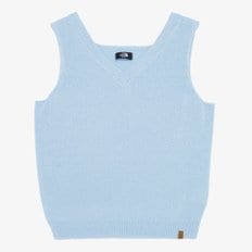 [노스페이스 공식] NT7AR31B 여성 져니 슬리브리스_LIGHT BLUE