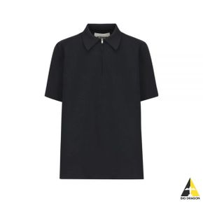 질샌더 24 polo shirt (J02GC0114 J19155 001) (폴로 반팔 셔츠)