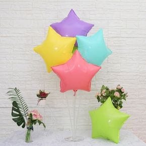 45cm 마카롱별풍선 생일파티용품