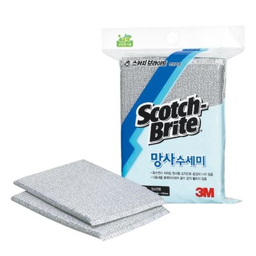 테이프 수세미 은색망사수세미 3M NET-5 5EA/1봉