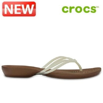 크록스 슬리퍼  39  204004 1AO   Womens Crocs Isabella Flip 여성_P329489803