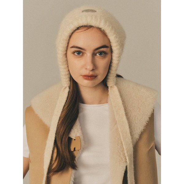 Chunky strap beanie_4color