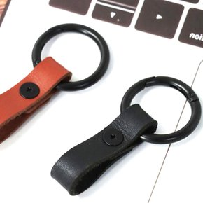 가죽고리 키체인 열쇠 차키 다용도 고리 가방고리