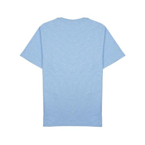 클로즈드 반팔 티셔츠 C8502645CEM 565 AZURE