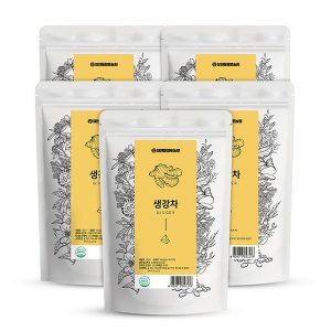 참앤들황토농원 국산 생강차 삼각티백 2gx50T 5봉
