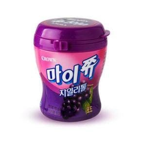 크라운제과 마이쮸 자일리톨 포도 110g 6개