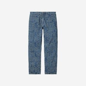 슈프림 니들 펀치 레귤러 진 워시드 블루 - 23FW Supreme Needle Punch Regular Jean Washed Blu