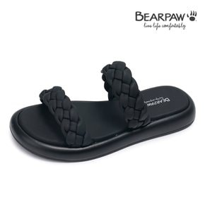 베어파우(BEARPAW) LOTTIE 꼬임 스트랩 슬리퍼 K2673001QB-W