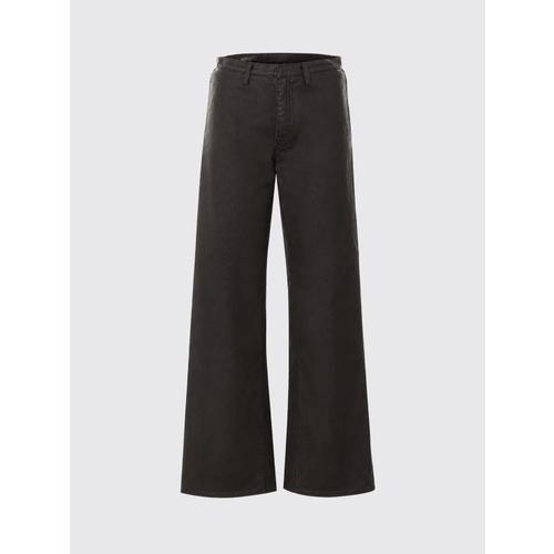 구찌 웹 디테일 코팅 코튼 트윌 데님 팬츠 A006GGXDDH3 1000 Black