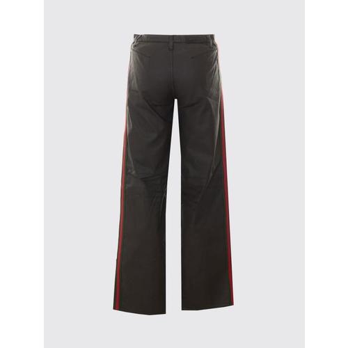 구찌 웹 디테일 코팅 코튼 트윌 데님 팬츠 A006GGXDDH3 1000 Black