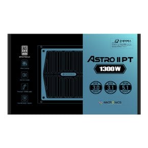 마이크로닉스 ASTRO II PT 1300W 80PLUS PLATINUM 풀모듈러 ATX 3.1 파워