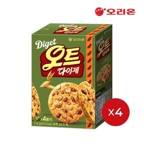 (G)오리온 오트 다이제 4P(112g) x 4개