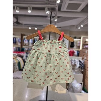 블루독베이비 [파주점] (MN)  플라워 민소매 상하세트  4537067214