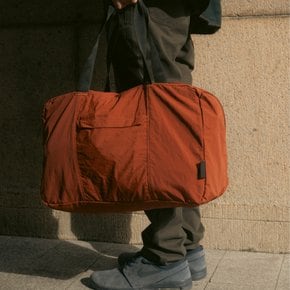 [무케] 럭키플래닛_트래블 라이트 폴더블 보스턴백 (브라운) 가벼운 여행용 가방