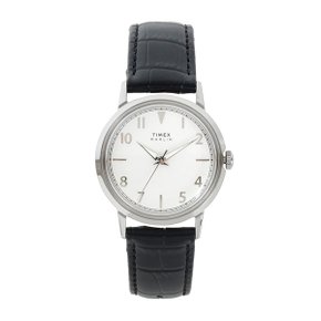 25FW 실버 멀린 쿼츠 34mm 손목 시계 TW2Y37600