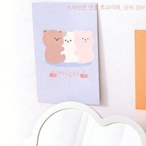 모양 탁상 거울 조명 내장 화장 거울 각도 조절 가능 휴대용 메이크업 미러