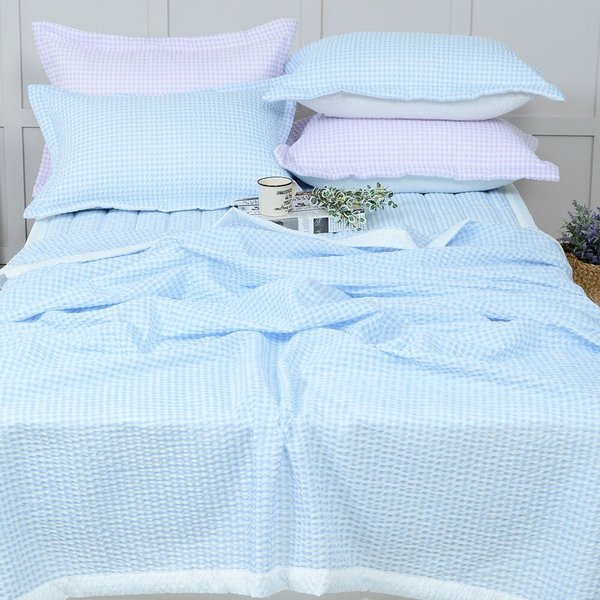 리브린 쏘쿨코지 시어서커 여름 홑이불 베개세트 SS