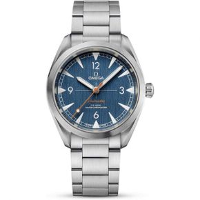 미국 트리플에잇 헬멧 Omega Seamaster Railmaster Automatic Chronometer Blue Dial Mens 워치