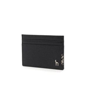 헤지스핸드백[HJHO2E286BK]블랙 퍼피 장식 체크배색 카드지갑[32685607]