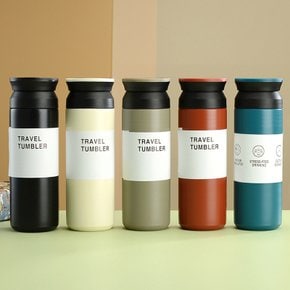 스텐 텀블러 보냉 보온병 500ml 휴대용 OTL-ST500