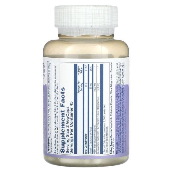 미국직구 Solaray 솔라레이 엠에스엠 앤 글루코사민 90베지캡슐