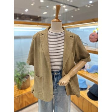 레코브 자수 반팔 자켓(LC61E6JK507X)