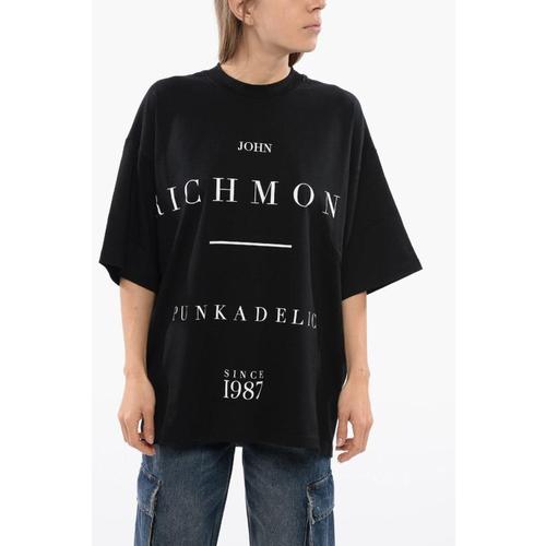존 리치몬드 반팔 티셔츠 RMP24066TSBLACK Black
