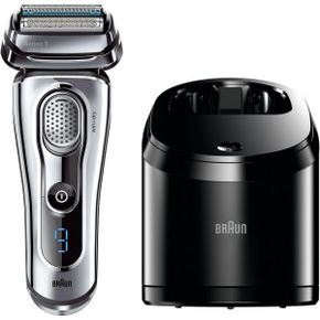 영국 브라운 시리즈9 Braun Series 9 9095CC Mens Electric Foil Shaver Wet and Dry with Clean