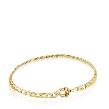 TOUS 매니페스토 커브 체인 브레이슬릿 / MANIFESTO curb chain Bracelet / 팔찌 / 311691580