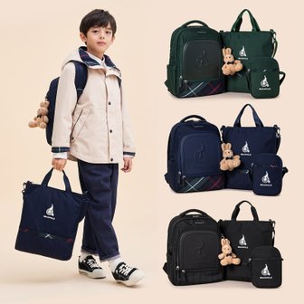 빈폴키즈 *시즌오프30%*[BEANPOLE KIDS] 24SS 올인원 체크 3 SET 책가방 (3종 택1)