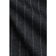 저지 터틀넥 탑 다크 그레이/핀스트라이프 1367604001