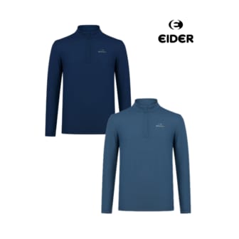 아이더 [파주점] DMP26281 POP 에센셜 남성 긴팔 짚업 티셔츠