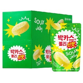 박카스맛 타우린 비타민 건강 젤리 신맛 50g 8개