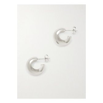 LI&Eacute; STUDIO 리에 스튜디오 더 시모네 실버 후프 이어링 1647597346148132