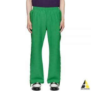 NEEDLES 니들스 24 Fringe Boot-Cut Track Pant - Green (OT199) (프린지 부츠컷 트랙 팬츠)