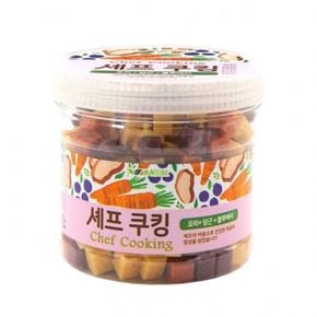 셰프쿠킹 오리+당근+블루베리 400g