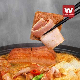 외갓집 햄과 소시지 듬뿍 송탄 서정리 부대찌개 550g x 3팩
