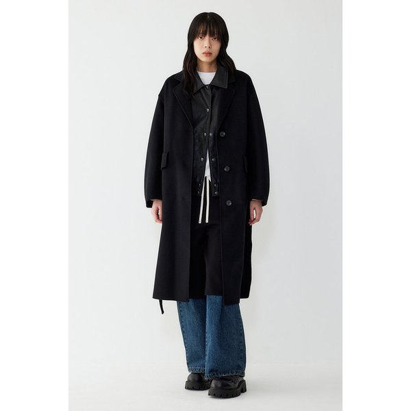 싱글 벨티드 코트 91F5411782099